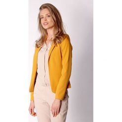 Żakiet w kolorze żółtym. Żółte żakiety damskie Moda na kolor, xs, bez wzorów. W wyprzedaży za 159,95 zł.