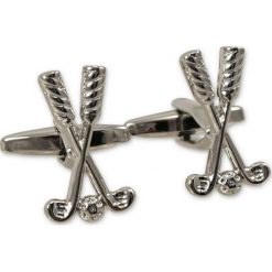 Stylowe, Męskie Spinki do Mankietów -ALTIES- KIJE GOLFOWE, Golf SPMALT0204. Spinki do mankietów męskie Alties, z mosiądzu. Za 45,00 zł.