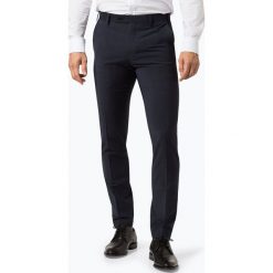 Finshley & Harding - Męskie spodnie od garnituru modułowego – Black Label, niebieski. Niebieskie spodnie męskie Finshley & Harding, s, w kratkę, z wełny, eleganckie. Za 129,95 zł.
