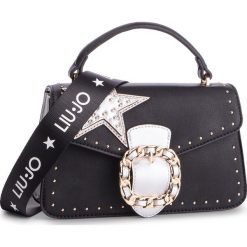 Torebka LIU JO - Xs Crossbody A19067 E0003 22222. Czarne torebki klasyczne damskie Liu Jo, bez wzorów, ze skóry ekologicznej, klasyczne, na ramię, bez dodatków. W wyprzedaży za 339,00 zł.