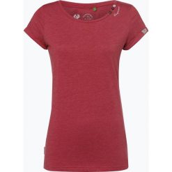 Ragwear - T-shirt damski – Florah, czerwony. Czerwone t-shirty damskie Ragwear, s, z napisami, eleganckie, bez kołnierzyka. Za 119,95 zł.