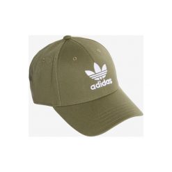 Adidas Originals Trefoil Czapka z daszkiem Zielony. Zielone czapki męskie adidas Originals, bez wzorów, z bawełny. Za 73,95 zł.