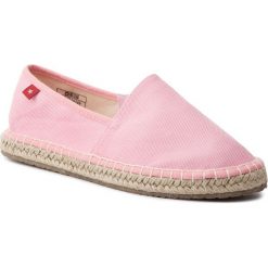 Espadryle BIG STAR - DD274A149 Pink. Różowe espadryle damskie BIG STAR, na co dzień, bez wzorów, z tworzywa sztucznego, retro, bez obcasa, na płaskiej podeszwie, bez zapięcia. W wyprzedaży za 79,00 zł.