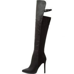 Lost Ink TEVA PANELLED BOOT Kozaki na obcasie black. Czarne buty zimowe damskie Lost Ink, z materiału, na obcasie. W wyprzedaży za 255,20 zł.