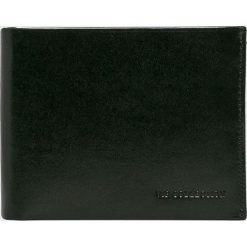 VIP COLLECTION - Portfel skórzany Milano. Czarne portfele męskie marki VIP COLLECTION, bez wzorów, ze skóry. W wyprzedaży za 89,90 zł.