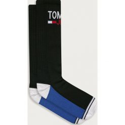 Tommy Jeans - Skarpetki (2-pack). Niebieskie skarpetki damskie Tommy Jeans, bez wzorów, z elastanu. Za 59,90 zł.
