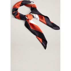 Mango - Chusta Vintage. Brązowe szaliki damskie Mango, bez wzorów, z poliesteru, vintage. Za 69,90 zł.