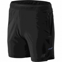 New Balance MS93253BK. Spodenki sportowe męskie New Balance, na jesień, m, bez wzorów, z elastanu, sportowe, na fitness i siłownię. W wyprzedaży za 169,99 zł.