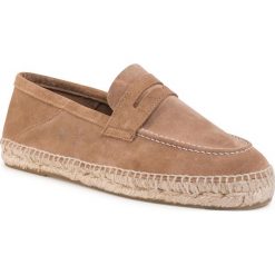 Espadryle MANEBI - Loafers M 2.8 L0 Washed Beige. Pomarańczowe espadryle damskie Manebi, ze skóry, na płaskiej podeszwie. Za 549,00 zł.