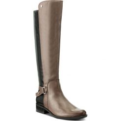 Buty zimowe damskie: Oficerki CAPRICE – 9-25523-29 Taupe/Blk Comb 326
