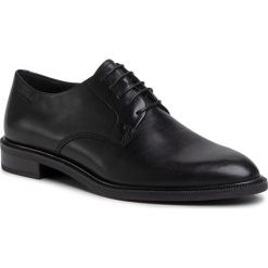Oxfordy VAGABOND - Frances 5006-201-20 Black. Czarne półbuty damskie Vagabond, na co dzień, bez wzorów, ze skóry, bez obcasa, na obcasie, bez zapięcia. Za 419,00 zł.