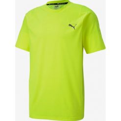 Puma Power Thermo R+ Koszulka Żółty Wielokolorowy. Żółte podkoszulki męskie Puma, m, z nadrukiem, z elastanu, bez kołnierzyka, krótkie. Za 171,95 zł.