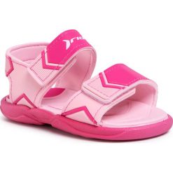 Sandały RIDER - Comfort Baby 82746 Pink/Pink 21108. Różowe sandały dziewczęce Rider, ze skóry ekologicznej, bez zapięcia. Za 99,00 zł.