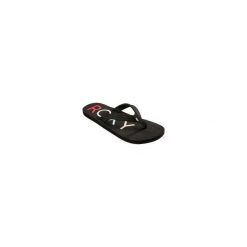 Japonki VISTA damskie. Czarne buty sportowe damskie Roxy, w paski, z bawełny, bez rękawów, na fitness i siłownię. Za 79,99 zł.