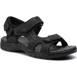 Sandały LANETTI - MS17012-3 Black. Czarne klapki męskie Lanetti, z materiału. Za 89,99 zł.