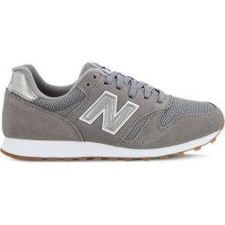 Wygodne Szare Buty New Balance WL373DAG. Szare sneakersy damskie Molly.pl, z zamszu. Za 299,00 zł.