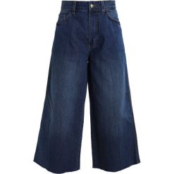 Jeansy damskie: Monkee Genes SKATE CROPPED Jeansy Dzwony dark vintage