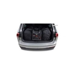 VW TIGUAN, 2016- TORBY DO BAGAŻNIKA 4 SZT KJUST - 7043030. Czarne torby podróżne marki KJUST, bez wzorów, z kauczuku, klasyczne. Za 1049,00 zł.