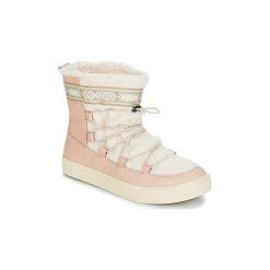 Śniegowce Toms ALPINE. Różowe kozaki damskie marki Toms, bez zapięcia. Za 391,20 zł.