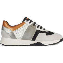 Geox - Buty. Czarne buty sportowe damskie Geox, ze skóry. Za 479,90 zł.