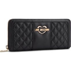 Portfele damskie: Duży Portfel Damski LOVE MOSCHINO – JC5504PP16LA0000 Nero