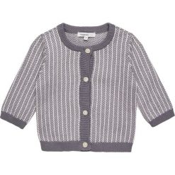 Noppies KARBY BABY Kardigan grey. Szare swetry chłopięce marki Noppies, z bawełny. Za 159,00 zł.