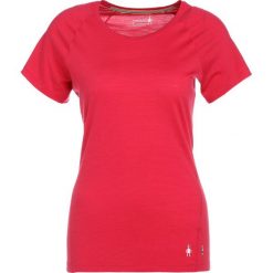Topy sportowe damskie: Smartwool Tshirt z nadrukiem potion pink