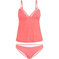 Tankini (2 części) bonprix koralowy. Różowe stroje kąpielowe damskie bonprix, bez wzorów. Za 79,99 zł.