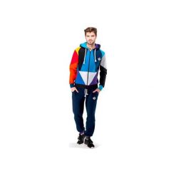 Saturn Zip Hoodie. Szare bluzy męskie marki OKUAKU, m, w kolorowe wzory, z bawełny, z kapturem. Za 319,00 zł.