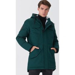 Parka z futrzanym kapturem - Khaki. Brązowe parki damskie House, s, bez wzorów, z futra. Za 259,99 zł.