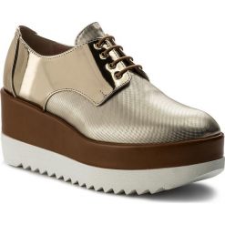 Creepersy damskie: Półbuty POLLINI - SA10307I15TT190A Mirr.Pu Plat/Pu Cuo