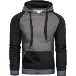 Bluza męska z kapturem czarna Recea. Czarne bluzy męskie Recea, xl, bez wzorów, z bawełny, klasyczne, z kapturem, bez rękawów, z kapturem. Za 42,69 zł.