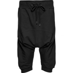 Sportowe rybaczki haremki bonprix czarny. Czarne spodnie dresowe damskie marki bonprix. Za 49,99 zł.