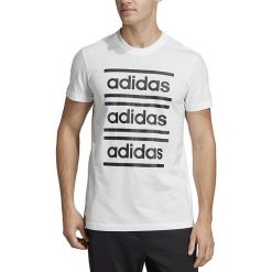 Adidas Celebrate the 90s Tee EI5619. Białe t-shirty męskie Adidas, s, bez wzorów, z bawełny, bez kołnierzyka. W wyprzedaży za 69,99 zł.
