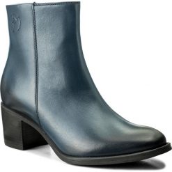 Botki EVA MINGE - Mireia 2G 17GR1372266EF 107. Niebieskie buty zimowe damskie marki Eva Minge, z polaru. W wyprzedaży za 299,00 zł.
