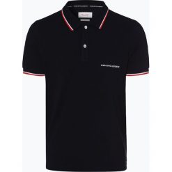 Marc O'Polo Denim - Męska koszulka polo, niebieski. Niebieskie koszulki męskie Marc O'Polo DENIM, m, w paski, z denimu, klasyczne, polo, bez rękawów. Za 249,95 zł.