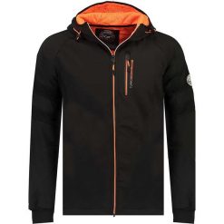 Kurtka softshellowa "Taladin" w kolorze czarnym. Czarne bluzy męskie m, z polaru, z kapturem. W wyprzedaży za 159,95 zł.