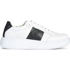 Geox - Buty. Białe buty sportowe męskie marki Geox, ze skóry. Za 519,90 zł.