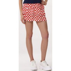 Biało-Pomarańczowa Spódnica My Thing. Pomarańczowe spódniczki damskie Born2be, s, z aplikacjami, mini. Za 29,99 zł.