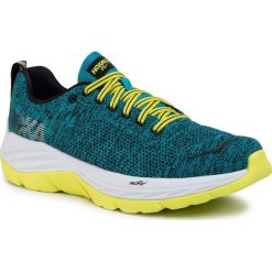 Buty HOKA ONE ONE - Mach 1019279 Caribbean Sea/Black. Niebieskie buty sportowe męskie Hoka One One, z tworzywa sztucznego, bez zapięcia, do biegania. Za 599,00 zł.