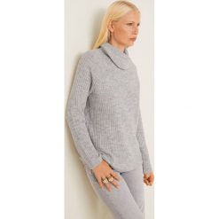 Mango - Sweter Be3. Czarne golfy damskie marki Mango, s, z elastanu, z krótkim rękawem. W wyprzedaży za 39,90 zł.