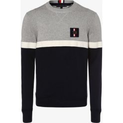 Tommy Hilfiger - Sweter męski, szary. Szare swetry męskie TOMMY HILFIGER, xxl, bez wzorów, z wełny, bez kołnierzyka, bez kaptura. Za 579,95 zł.