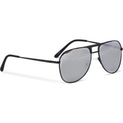 Okulary przeciwsłoneczne VANS - Hayko Shades VN0A3I4MCVQ1 Matte Black/Silver Mirror. Czarne okulary przeciwsłoneczne damskie Vans. Za 79,00 zł.