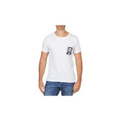 T-shirty z krótkim rękawem Eleven Paris WOLYPOCK MEN. Białe t-shirty męskie marki Eleven Paris, xs, bez wzorów, bez kołnierzyka, krótkie. Za 135,20 zł.