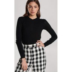 Czarny Sweter Themiphaia. Czarne swetry damskie Renee, s, bez wzorów, casualowe, bez rękawów, bez kaptura. Za 99,99 zł.
