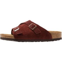 Birkenstock ZÜRICH Kapcie port. Czerwone kapcie damskie marki Birkenstock, ze skóry. Za 349,00 zł.