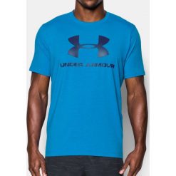 Under Armour Koszulka męska CC Sportstle Logo Niebieska r. S (1257615-899). Niebieskie koszulki sportowe męskie Under Armour, m. Za 89,10 zł.
