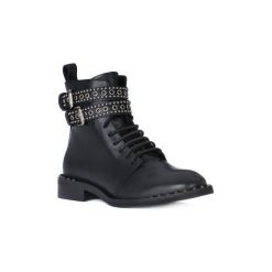 Botki damskie: Botki Juice Shoes TACCO BLACK