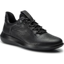 Sneakersy ECCO - Scinapse 45052451052 Black/Black. Czarne sneakersy męskie ecco, bez zapięcia. W wyprzedaży za 399,00 zł.