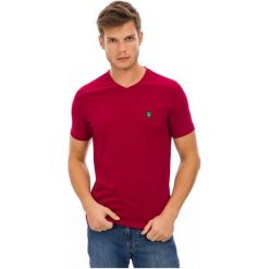 Galvanni T-Shirt Męski Prim L Czerwony. Czerwone koszulki męskie GALVANNI, m, bez wzorów, bez kołnierzyka. Za 109,00 zł.